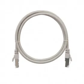 Патч-корд Netko СКС UTP4 cat.6a, 1.0м, BC, серый