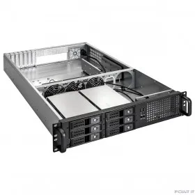 Exegate EX294284RUS Серверная платформа ExeGate Pro 2U660-HS06 &lt;RM 19&quot;, высота 2U, глубина 660, Redundant БП 2x800W, 6xHotSwap, USB&gt;