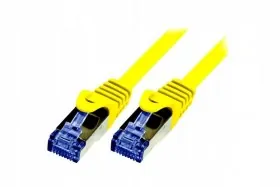Патч-корд Netko СКС UTP4 cat.6a, 2.0м, литой коннектор, желтый РАСПРОДАЖА