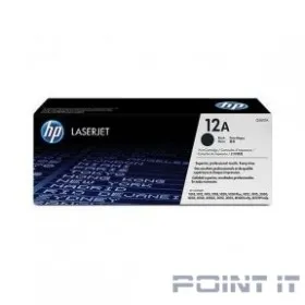 HP Q2612AC Картридж, Black для HP LJ 1010С, 2К (белая коробка)