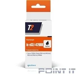 T2 CLI-426GY Картридж (IC-CCLI-426GY) для Canon Pixma iP4840/iP4940/MG5140/MG5240 серый с чипом
