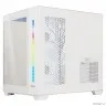 Ginzzu V490 RGB подсветка, контроллер CRC6, 3* 12R6 FAN 12CM RGB, закаленное стекло 1*USB 3.0,1*USB 2.0, AU Белый mATX
