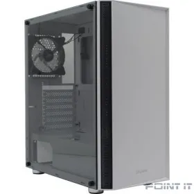 Корпус ZALMAN R2 WHITE, без БП, боковое окно (закаленное стекло), белый,  ATX