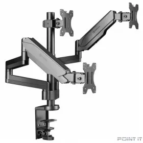 ONKRON G280 чёрный {Для трех экранов с диагональю 13&quot;-32&quot; Допустимая нагрузка: 3 x (1-8 кг) VESA: 75x75, 100x100 мм}