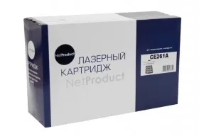 Картридж NetProduct (N-CE261A) для HP CLJ CP4025/4525, Восстановленный, C, 11K