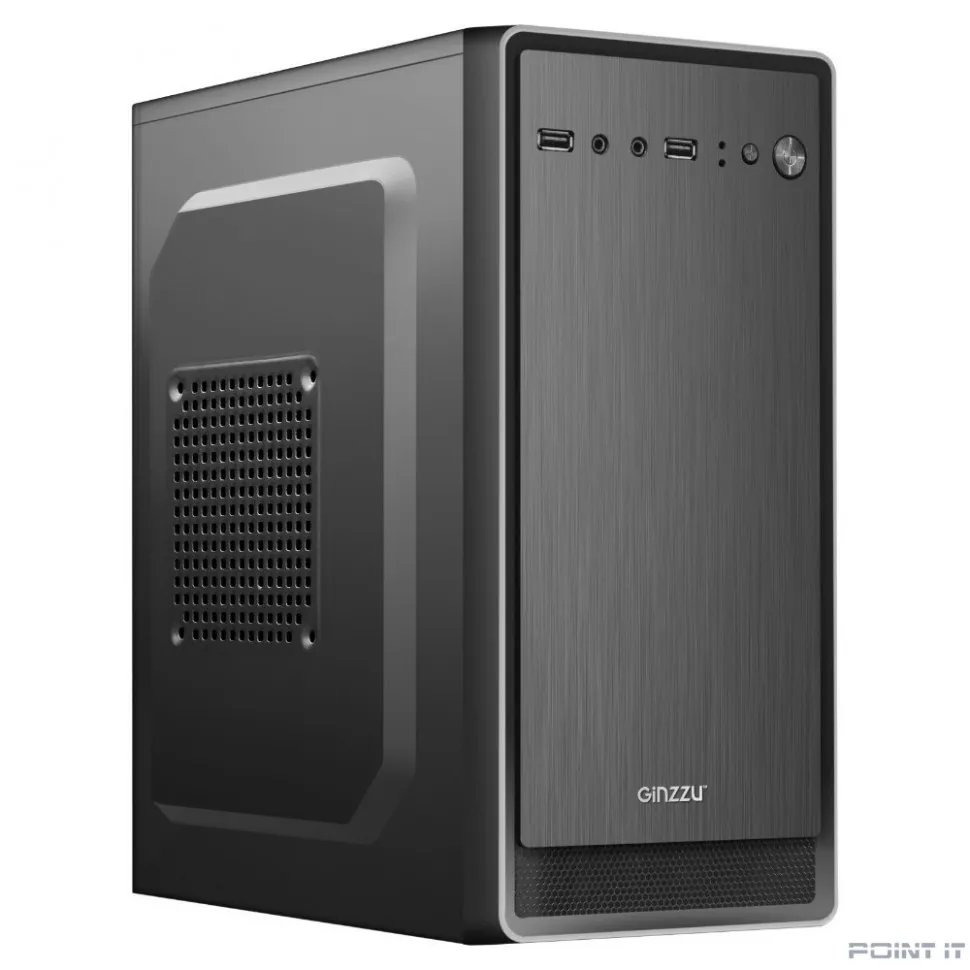 Ginzzu B180 2*USB 2.0,AU (500W 12 см)