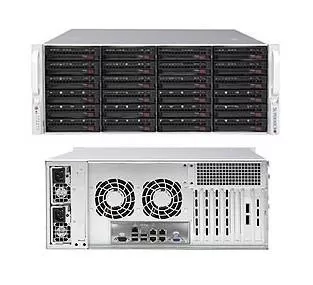 Корпус для сервера 4U 1280W BLACK CSE-846BE1C-R1K28B SUPERMICRO