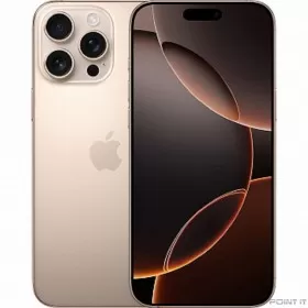 Смартфон APPLE IPhone 16 Pro Max/256 Гб RAM 8Гб золотой/Наличие WiFi/Наличие 3G/LTE/Наличие 4G/5G/NanoSIM + eSim MYWJ3J/A