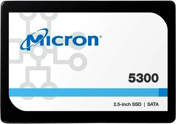SSD жесткий диск SATA2.5" 960GB 5300 PRO MTFDDAK960TDS-1AW1ZABYY MICRON