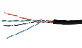 Кабель Technolink UTP4 cat.5е, одножильный / 305м / Сu / для наружных работ