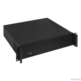 Exegate EX292253RUS Серверный корпус ExeGate Pro 2U350-01 &lt;RM 19&quot;, высота 2U, глубина 350, без БП, USB&gt;