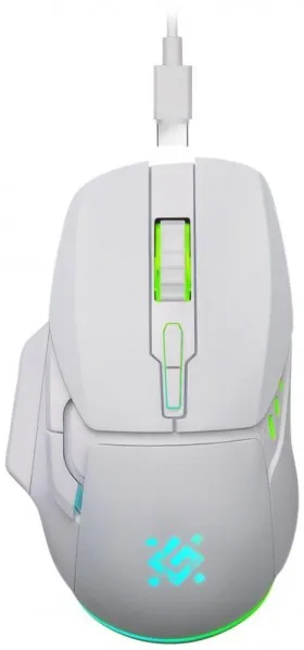 Мышка USB OPTICAL GAMING WHITE STIX GM-009 52009 DEFENDER
