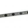Патч-панель UTP, 19", 24 порта RJ45, cat.6, 1U, Dual Type, с органайзером