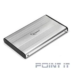 Gembird EE2-U2S-5-S Внешний корпус 2.5&quot; Gembird EE2-U2S-5-S, серебро, USB 2.0, SATA, металл