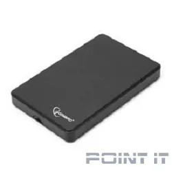 Gembird EE2-U2S-40P Внешний корпус 2.5" Gembird EE2-U2S-40P, черный, USB 2.0, SATA, пластик