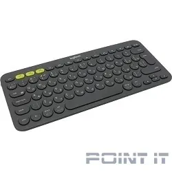 920-007584 Logitech Keyboard K380 Dark Grey Wireless Bluetooth RTL, Multi-Device