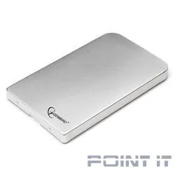 Gembird EE2-U2S-41-S Внешний корпус 2.5&quot; Gembird EE2-U2S-41, серебро, USB 2.0, SATA, металл