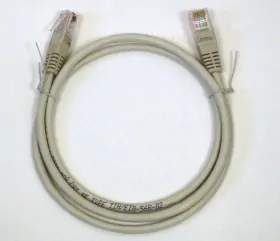 Патч-корд Technolink  UTP4 cat.5е, 1.0м, CCA, серый