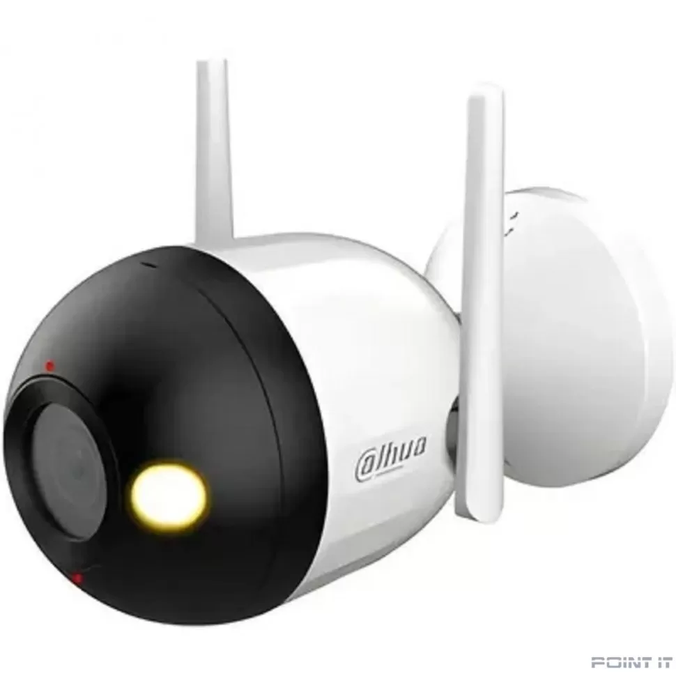 DAHUA DH-IPC-F2CP-LED-0280B Уличная цилиндрическая IP-видеокамера Full-Color 2Мп, объектив 2.8мм, обнаружение людей, LED 30м, микрофон, IP67, Wi-Fi металл/пластик