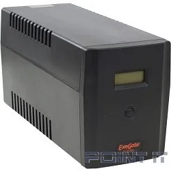 Exegate EP212520RUS ИБП Exegate Power  Smart ULB-1500 LCD &lt;1500VA, Black, 2 евророзетки+2 розетки IEC320, USB&gt;