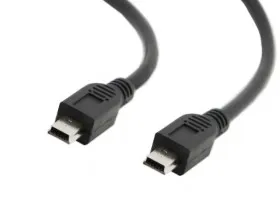 Кабель шт.mini USB B - шт.mini USB B 1.1 (1,5м), серый, блистер.. Netko РАСПРОДАЖА