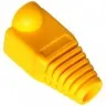 Изолирующий колпачок для RJ45 жёлтый, D-6 мм, 100шт Netko