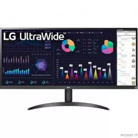 Монитор LCD LG 34&quot; 34WQ500-B UltraWide черный {IPS 2560x1080 100Hz 21:9 матовая 1000:1 400cd 178/178  FreeSync HDMI DisplayPort}