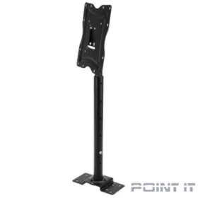 REXANT Кронштейн для телевизора 13&quot;- 37&quot; дюймов, потолочный подвесной   серия PROFI чёрный {13&quot;-37&quot; Максимальная нагрузка: 25 кг VESA: 75х75, 100х100, 200х200 мм}