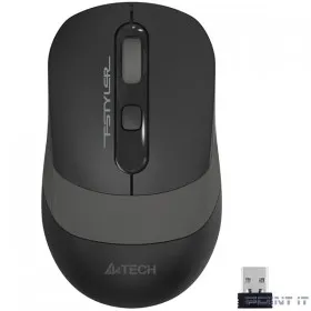 Мышь беспроводная A4Tech Fstyler FG10 , черный/серый , оптическая, 2000dpi , USB, 4 кнопки
