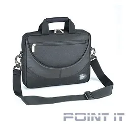 Сумка SUMDEX PON-308(BK)-1 {нейлон, черная 10"}