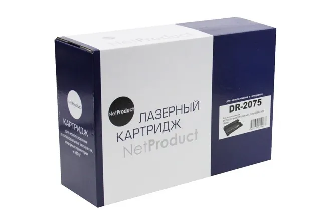 Драм-юнит NetProduct (N-DR-2075) для Brother HL-2030/2040/2070/ DCP-7010/7420/7820, 12K