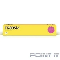 T2 TK-895M Тонер-картридж (TC-K895M) для Kyocera FS-C8020/C8025/C8520/C8525 (6000 стр.) пурпурный, с чипом