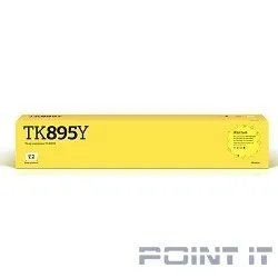 T2 TK-895Y Тонер-картридж (TC-K895Y) для Kyocera FS-C8020/C8025/C8520/C8525 (6000 стр.) желтый, с чипом