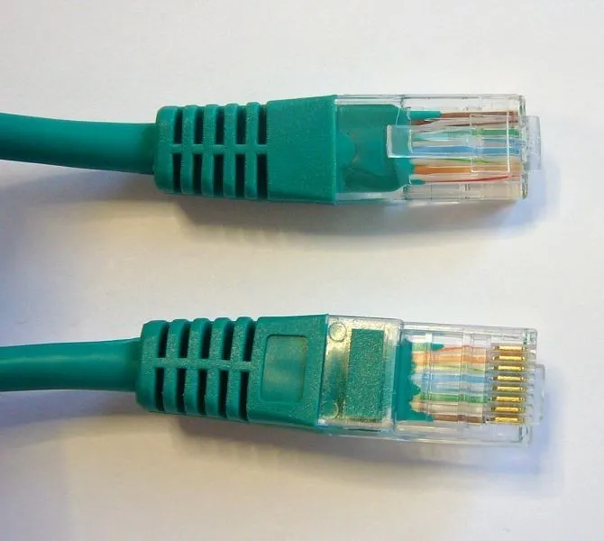 Патч-корд Technolink UTP4 cat 5e, 0.5м, ВС, зеленый