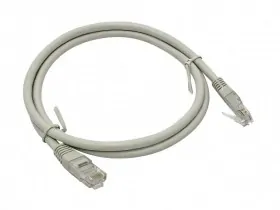 Патч-корд Netko СКС UTP4 cat.5e, 2.0м, BC, серый