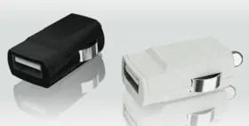 Автомобильное зарядное устройство USB, 1 порт, 5В, выходная сила тока 1А, 40*20*15мм, черный, модель СС350B, блистер, Netko РАСПРОДАЖА
