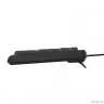 CBR KB 111 Carbon USB, Клавиатура 104 кл., офисн., 1,5 м, поверхность под карбон