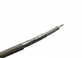 Кабель коаксиальный RG-6U Technolink (CCS, 48AL), белый (100м)