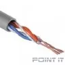 REXANT (01-0067) Кабель U/UTP, категория 6, ZH нг(А)-HF, 4PR, 23AWG, внутренний, серый, 305 м