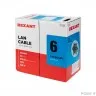 REXANT (01-0067) Кабель U/UTP, категория 6, ZH нг(А)-HF, 4PR, 23AWG, внутренний, серый, 305 м