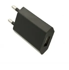 Домашнее универсальное зарядное устройство USB, 1 порт, 5В, выходная сила тока 1,5А, мини, черный, модель MINI 1AB, блистер,&quot;no name&quot;, Netko