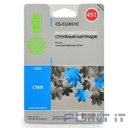 Картридж CYAN 10.2ML CS-CLI451C CACTUS