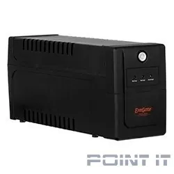 Exegate EP285538RUS ИБП ExeGate Power Back BNB-600.LED.AVR.C13.RJ &lt;600VA/360W, LED, AVR,4*IEC-C13, RJ45/11, Black&gt;