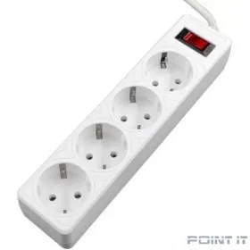 5bites Сетевой фильтр GARDA SP4W-518 4S / 3*0.75MM2 / 1.8M / WHITE