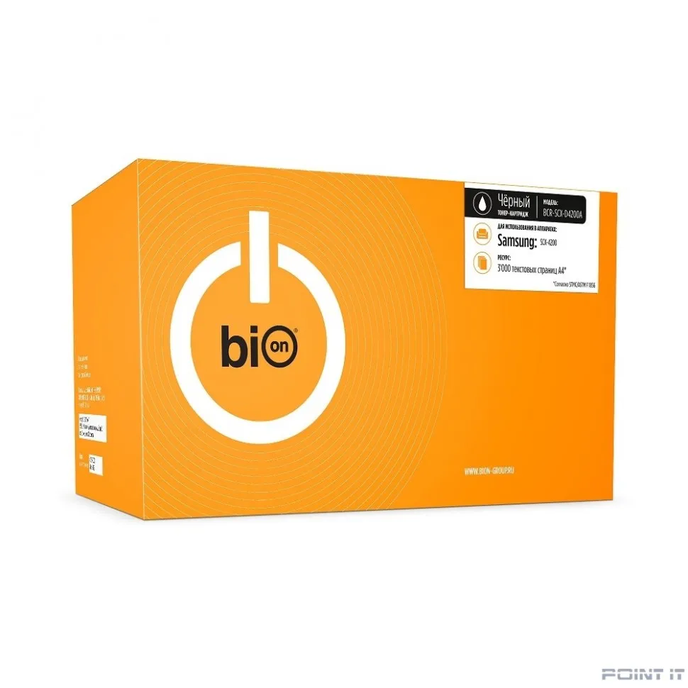 Bion SCX-D4200A Картридж для Samsung SCX-4200/SCX-4220 (3000 стр.), Черный
