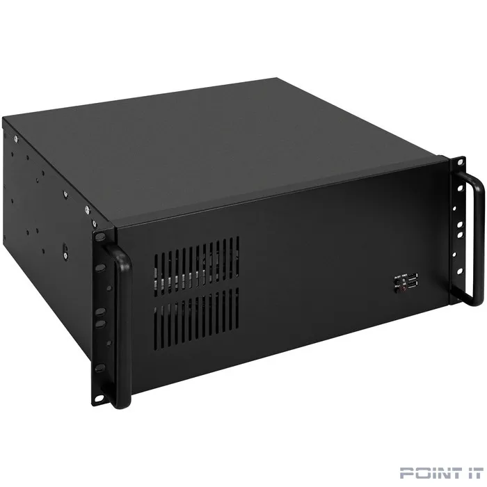 Exegate EX292102RUS Серверный корпус ExeGate Pro 4U300-08 <RM 19", высота 4U, глубина 300, БП 600PPH 80+Bronze, USB>