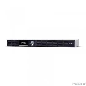 CyberPower OR600ERM1U ИБП {Line-Interactive, 600VA/360W USB/RS-232/SNMPslot /RJ11/45 (4+2 IEC С13)}