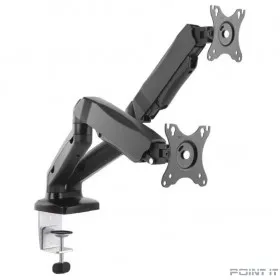 ONKRON G160 чёрный {Для двух экранов с диагональю 13&quot;-32&quot; Допустимая нагрузка: 2 x  (2-6,5 кг) VESA: 75x75, 100x100 мм}