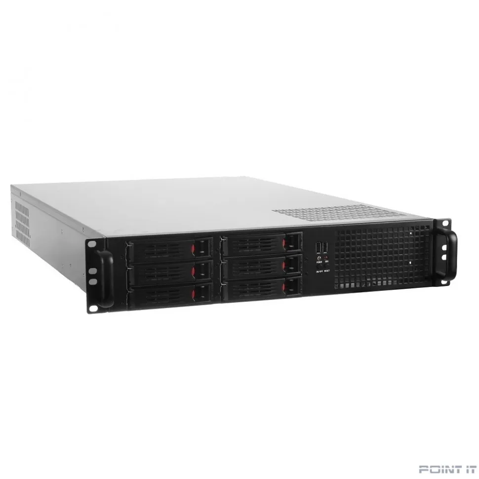 Exegate EX264957RUS Серверный корпус Pro 2U660-HS06 <RM 19", высота 2U, глубина 660, БП 800ADS, 6xHotSwap, USB>