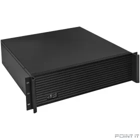 Exegate EX292693RUS Серверный корпус ExeGate Pro 3U450-08 &lt;RM 19&quot;, высота 3U, глубина 390, БП 600ADS, USB&gt;